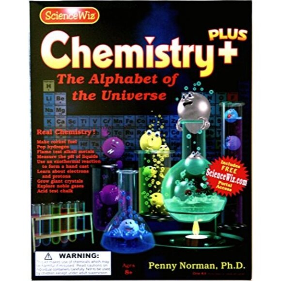 ScienceWiz Chemistry Plus Kit For Kids Age 8+ New - Picture 1 of 5
